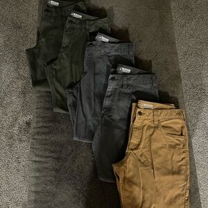 Carhartt Rugged Flex Relaxed-Fit Canvas 5-Pocket Work Pants